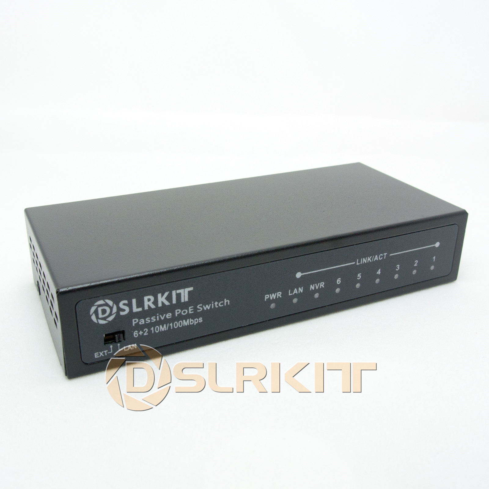 Power Over Ethernet - DSLRKIT 250M 8 portów 6 PoE