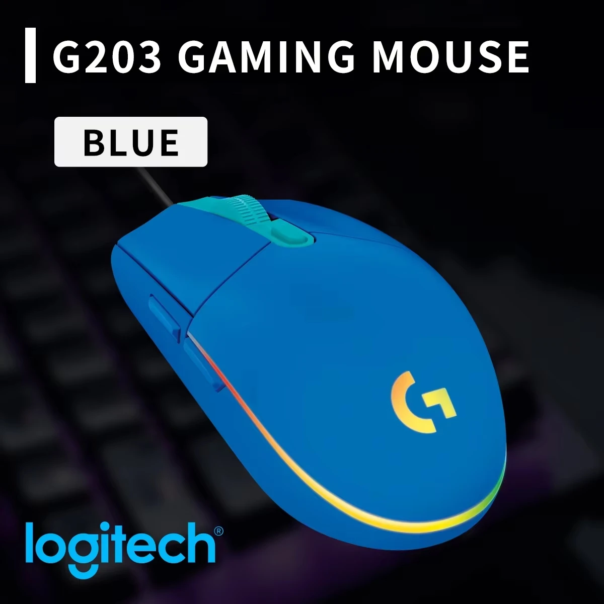 Logitech G203 – przewodowa mys – Logitech Mouse G203 recenzja i cena