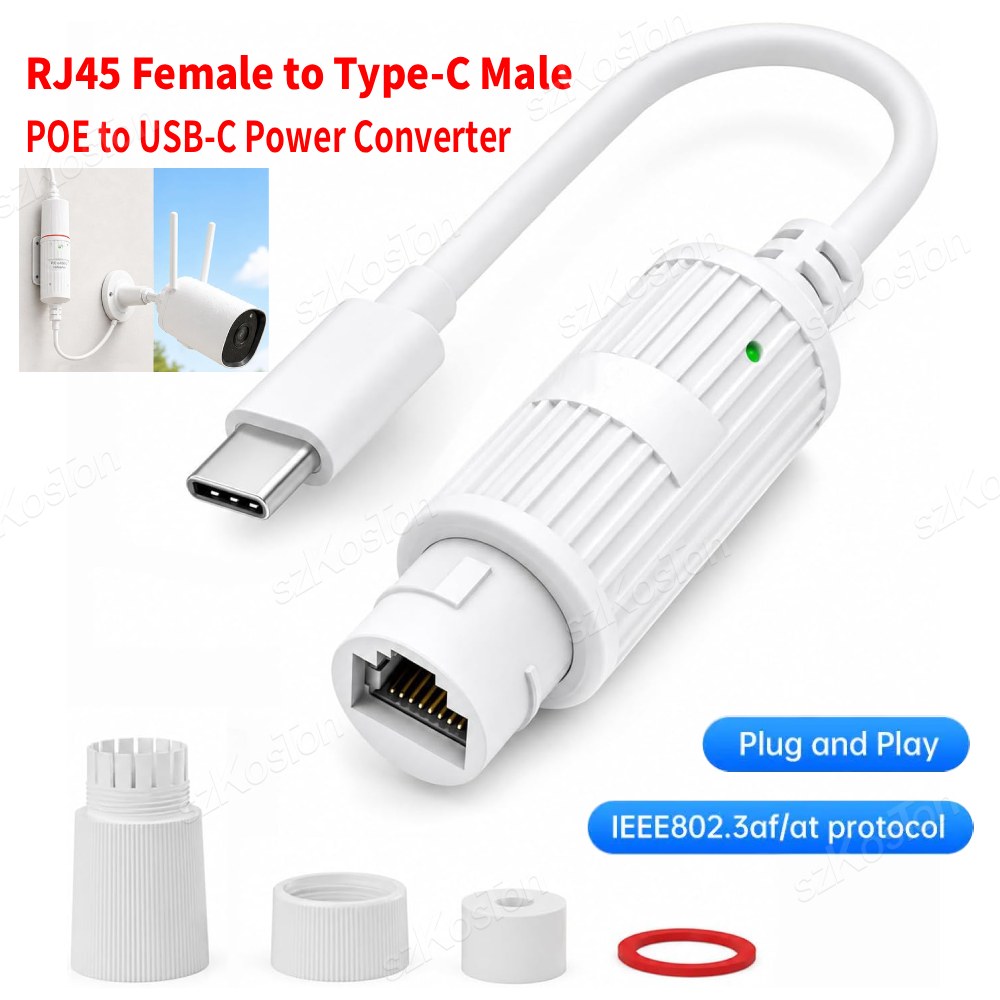 Konwerter zasilania POE na USB – Power Over Ethernet recenzja i cena
