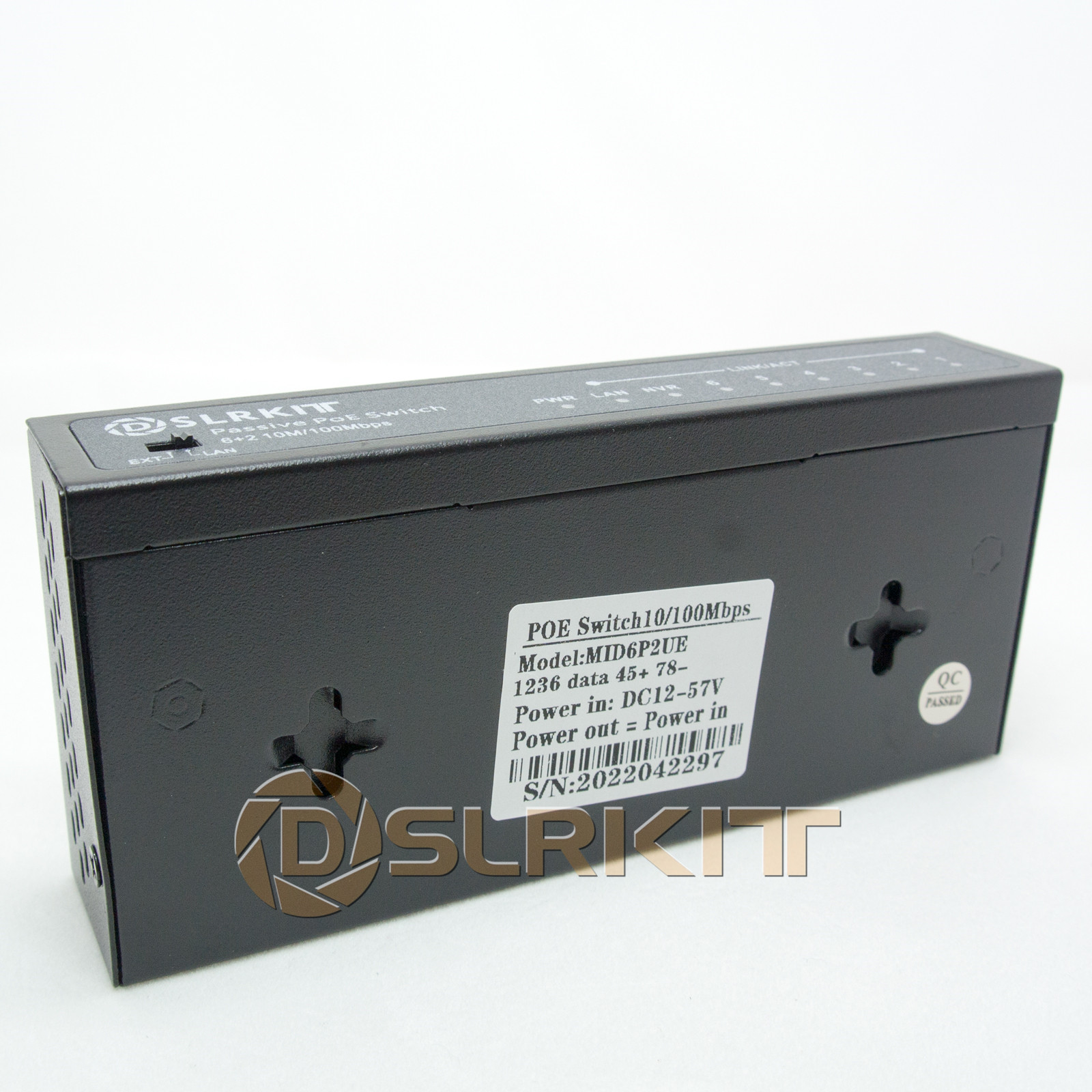 DSLRKIT 250M 8 portów 6 PoE mo – Power Over Ethernet recenzja i cena