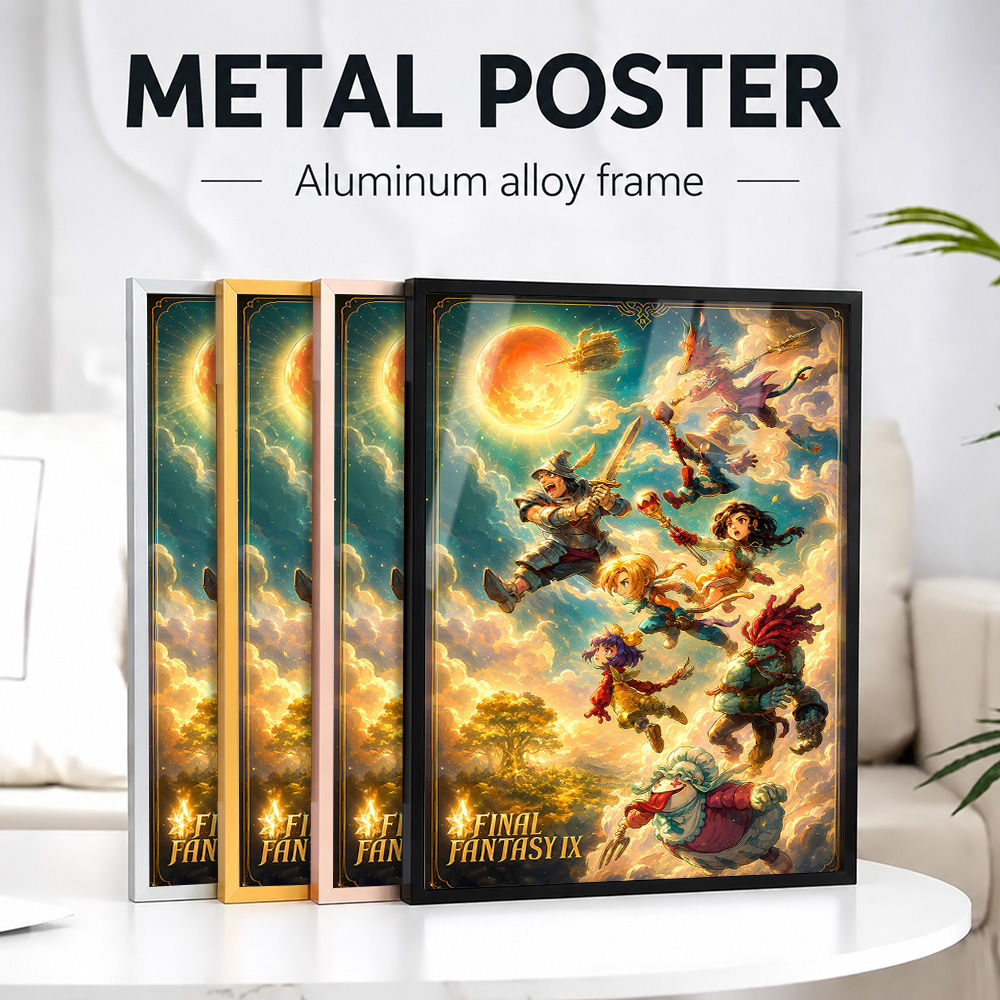 Ramowany metalowy obraz z post – Office Quest recenzja i cena